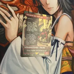 Summon: G.F. Cerberus (Borderless Foil) Final Fantasy - Magic MTG - Image 2