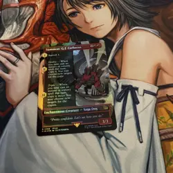 Summon: G.F. Cerberus (Borderless Foil) Final Fantasy - Magic MTG - Image 4