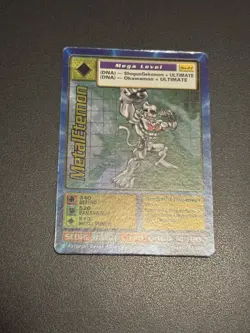Digimon MetalEtemon Bo-27 1st Edition Holo Card Game 1999 Bandai - Image 5