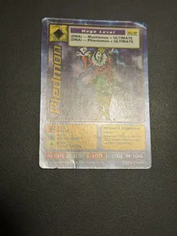 Digimon CCG Piedmon Bo-42 Holo 1st Edition Mega Card 1999 Bandai Vintage - Image 5