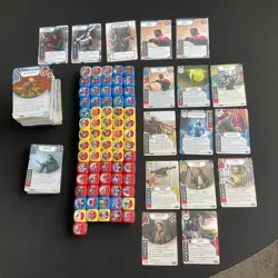 Star Wars Destiny Spark of Hope lot, 350 cards, 71 dice, 11 Legendary, Promos - Image 1