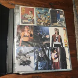 TankGirl Card Binder full of cards etc - Image 4