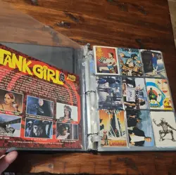 TankGirl Card Binder full of cards etc - Image 5