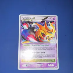 Pokemon Giratina LV.X DP38 English Holo Promo Diamond and Pearl TCG Card - Image 3