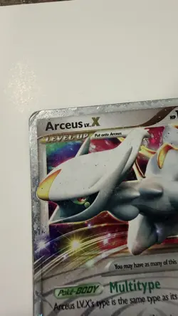 Arceus LV.X Black Star Promo DP53 and Regigigas LV.X DP30 Pokemon Card Set - Image 4