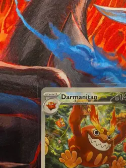 Darmanitan Holo Black Bolt Pokemon Card 098/086 SV - Image 2