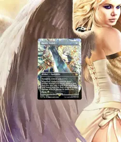 CLOUD MIDGAR MERCENARY 2025 MTG FINAL FANTASY VII 375 NON-FOIL MYTHIC BORDERLESS - Image 1