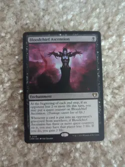 MTG Bloodchief Ascension Commander Masters Regular #139 - Image 1