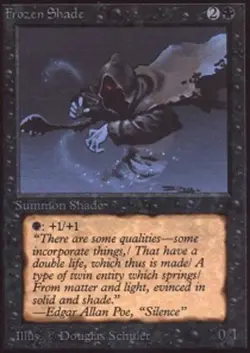 [1x] Frozen Shade Played, English Unlimited Edition MTG Magic - Image 1