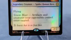 Spider-Woman, Stunning Savior Foil Marvel's Spider-Man 152 M NM MTG - Image 3