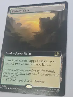Canopy Vista (Extended Art) Commander: Marvel Super Heroes Regular - Image 2