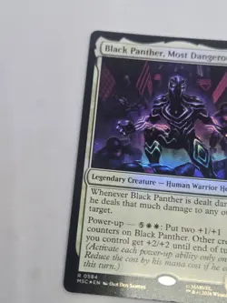 Black Panther, Most Dangerous Commander: Marvel Super Heroes Foil - Image 2