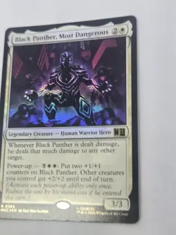 Black Panther, Most Dangerous Commander: Marvel Super Heroes Foil - Image 3