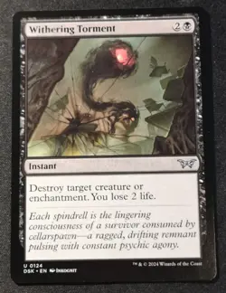 Withering Torment - DSK - MTG - EN - NM - 0124 - Image 1