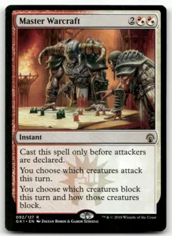 Master Warcraft Guilds of Ravnica Guild Kits MTG Moderately Played - Image 1