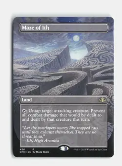 Maze of Ith (Borderless) 456 Dominaria Remastered MTG NM - Image 1