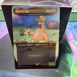 Patrick Star - Barktooth Warbeard (Rainbow Foil) Secret Lair Drop Foil - Image 1