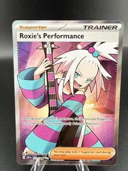 Roxie's Performance 112/086 Me04: Chaos Rising Holo Pokemon - Image 1