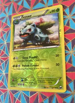 Pokemon TCG Ivysaur 2/108 Black & White Reverse Holo Uncommon 2012 90 HP - Image 2