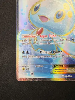 Manaphy EX 116/122 XY BREAKpoint Full Art Holo Ultra Rare Pokemon 2016 NM - Image 5