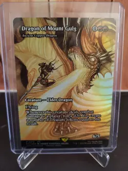 2025 MTG FINAL FANTASY: THROUGH THE AGES FOIL #0012 DRAGON OF MOUNT GULG - Image 3