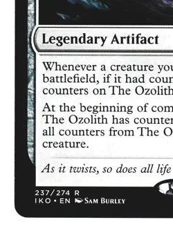 Magic The Gathering Ikoria Lair of Behemoths IKO 2020 #237 The Ozolith NM LOT4 - Image 4