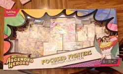 Pokemon TCG ME Ascended Heroes Focused Fighters Premium Collection 1 Box Sealed - Image 1