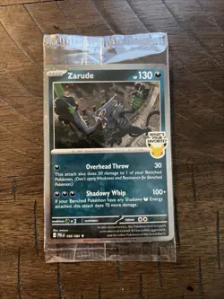 Zarude Promo Pitch Black Gamestop Exclusive SEALED - Image 1