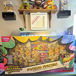 Pokemon TCG Focused Fighters Premium Collection Box WILL SHIP TODAY! - Image 1