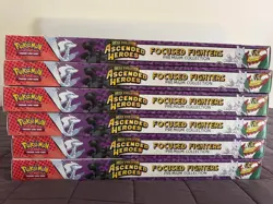 Pokemon TCG Ascended Heroes Focused Fighters Premium Collection Lot of 6 Sealed - Image 1