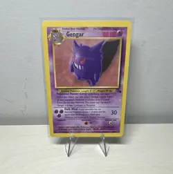 Gengar 20/62 Fossil Rare Pokemon TCG English 1999 WOTC - Image 1