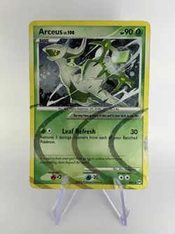 Arceus AR2 Grass Platinum Arceus Holo Rare Pokemon - Image 1