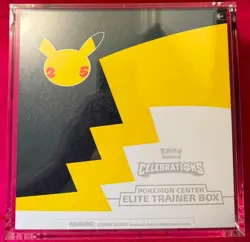 Pokemon Center 25th Anniversary Celebrations ETB *New & Factory Sealed w/ Case* - Image 1