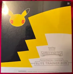Pokemon Center 25th Anniversary Celebrations ETB *New & Factory Sealed w/ Case* - Image 2