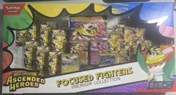 Pokemon Ascended Heroes Focused Fighter Premium Collection Sealed - Image 1