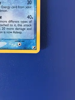 Pokemon TCG Vaporeon 19/115 Unseen Forces Holo Rare Stage 1 70 HP English - Image 3