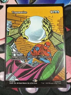 Traumatize X1 BORDERLESS-NM/M- Marvel Eternal-Legal - Image 1