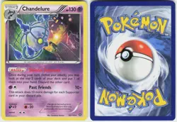 Chandelure 50/114 Holo Rare Steam Siege Pokemon Holo NM - Image 1