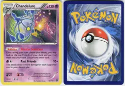 Chandelure 50/114 Holo Rare Steam Siege Pokemon NM - Image 1