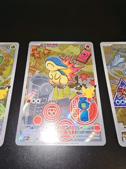 🔥🔥 Pokemon TCG: First Partner Pack, Series 2 - JOHTO STARTER SET PF NM - Image 3