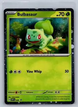 Bulbasaur (Cosmos Holo) 046 Promo Scarlet & Violet Promo Pokemon Near Mint - Image 1