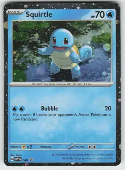 Squirtle (Cosmos Holo) 048 Promo Scarlet & Violet Promo Pokemon Near Mint - Image 1