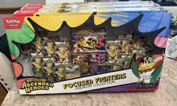 Pokemon Ascended Heroes Focused Fighters Premium Collection x4 *VIEW PHOTO* - Image 1