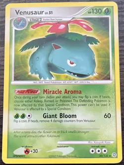 Venusaur 020/132 Pokemon TCG Secret Wonders Deck Exclusives Regular HP - Image 1