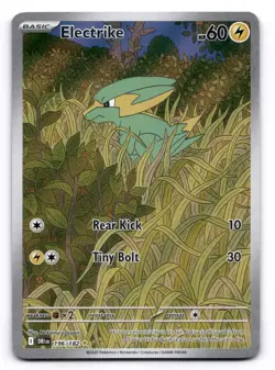 Electrike NM 196/182 Sv10: Destined Rivals Pokemon TCG Holo - Image 1