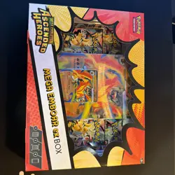 Pokemon TCG: Mega Evolution-Ascended Heroes Mega Emboar EX Box SEALED - Image 1
