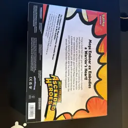 Pokemon TCG: Mega Evolution-Ascended Heroes Mega Emboar EX Box SEALED - Image 2