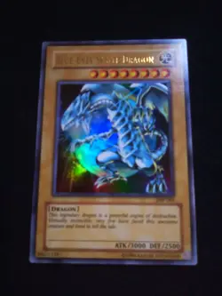 Yugioh Blue Eyes White Dragon JMP 001 & LOD 056 Fiber Jar 1st Edition - Image 3