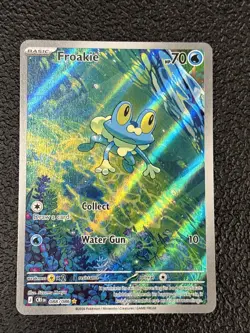 Pokemon Froakie 88/86 Illustration Rare IR Chaos Rising - Image 1