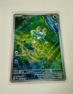 Froakie 88/86 Chaos Rising Illustration Rare Pokemon Card - Image 1